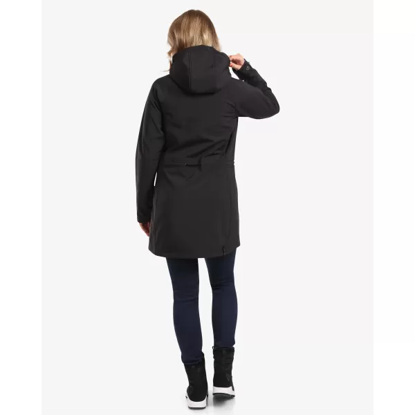  Softshell-Mantel für Damen KILPI LASIKA-W WL0136KI SCHWARZ 