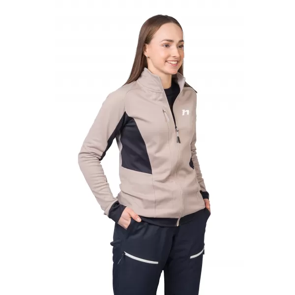 Damen-Sweatshirt HANNAH NELA ZIEGE/ANTHRAZIT 