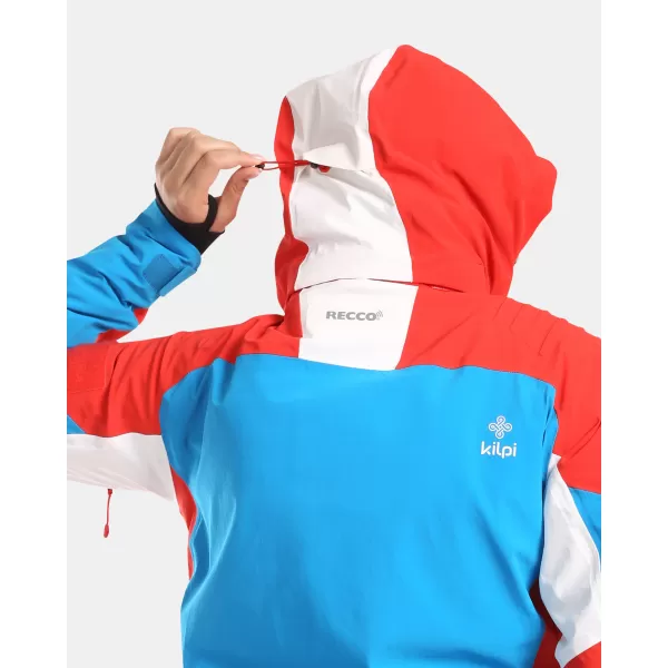  Premium-Skijacke KILPI DEXEN-U WU0150KI SCHWARZ/ROT 