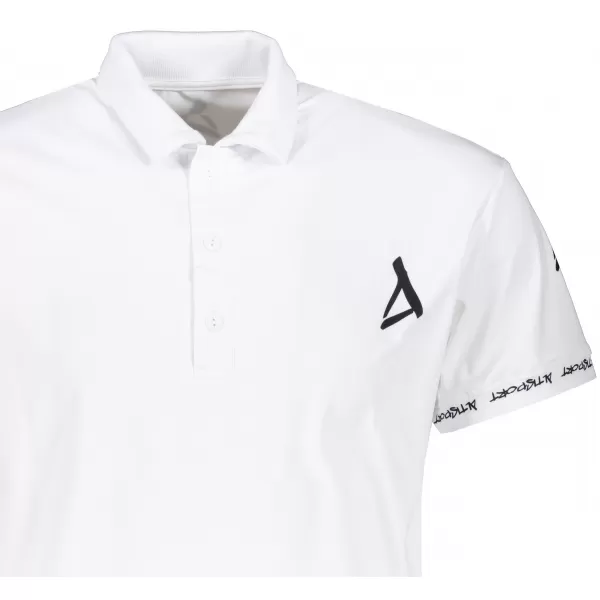  Herren-Funktions-T-Shirt mit Premium-Kragen ALTISPORT VOJ/ALM000TR05 WEIß 