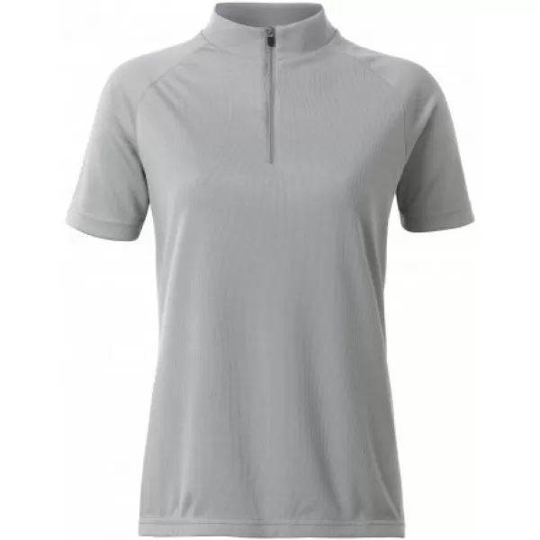  Damen-Radtrikot ALTISPORT NoPrint NP/ALW115NJ SILBER 