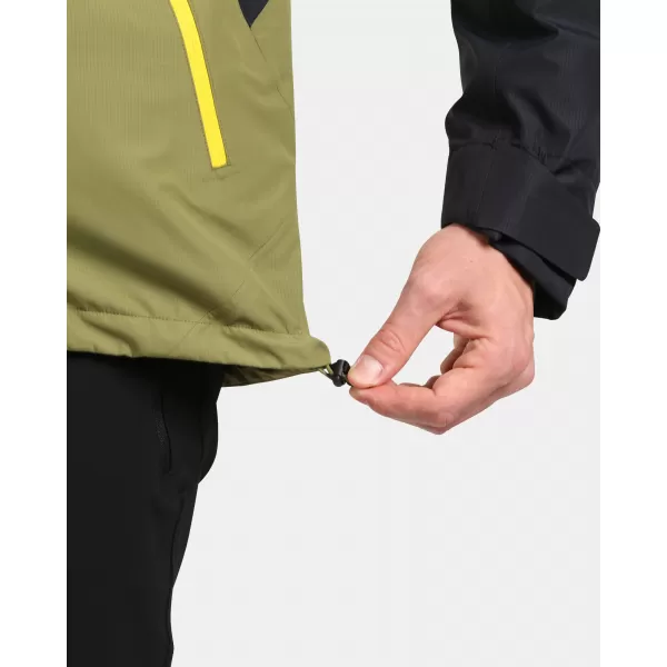  Herren-Hardshelljacke KILPI METRIX-M WM0136KI GRÜN 