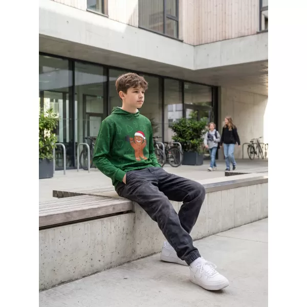  Hochwertiges Funktions-Sweatshirt für Kinder ALTISPORT VOJ/ALKVN6MI01 GRÜN 