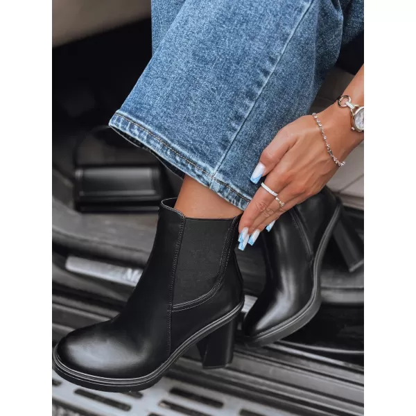 Damen DSTREET STYLOBOOT SCHWARZ 