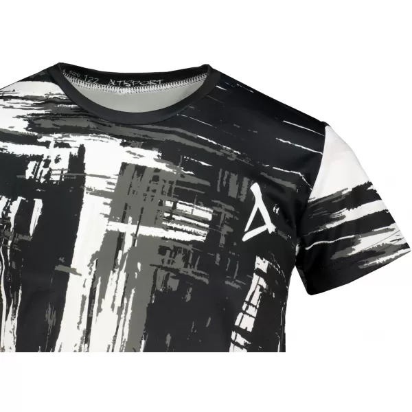  Hochwertiges Funktions-T-Shirt für Kinder ALTISPORT VOJ/ALK010TR01 SCHWARZ UND WEIß 