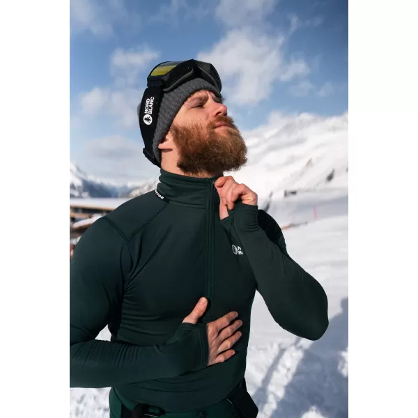  Herren-Thermoshirt NORDBLANC CELSIUS NBBMD7978 DUNKELGRÜN 