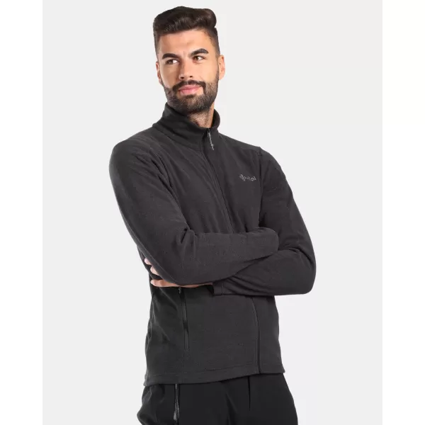  Fleece-Sweatshirt für Herren KILPI GLAMER-M WM0211KI SCHWARZ 