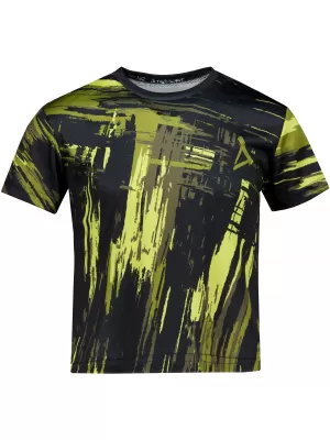 Hochwertiges Funktions-T-Shirt für Kinder ALTISPORT VOJ/ALK010TR01 SCHWARZ/ARMEE