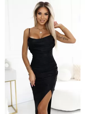 Kleid NUMOCO COSIMA 563-2 SCHWARZ