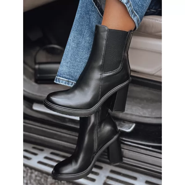  Damen DSTREET STYLOBOOT SCHWARZ 