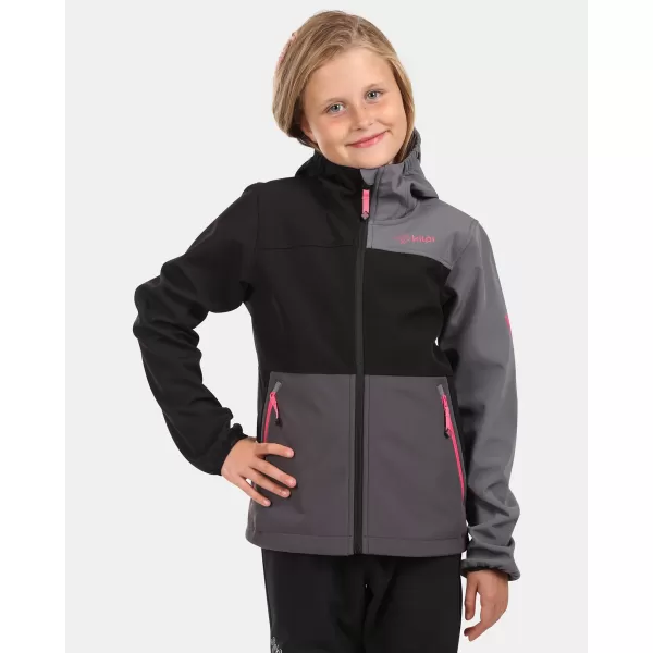  Softshelljacke für Mädchen KILPI RAVIA-J WJ0113KI SCHWARZ 
