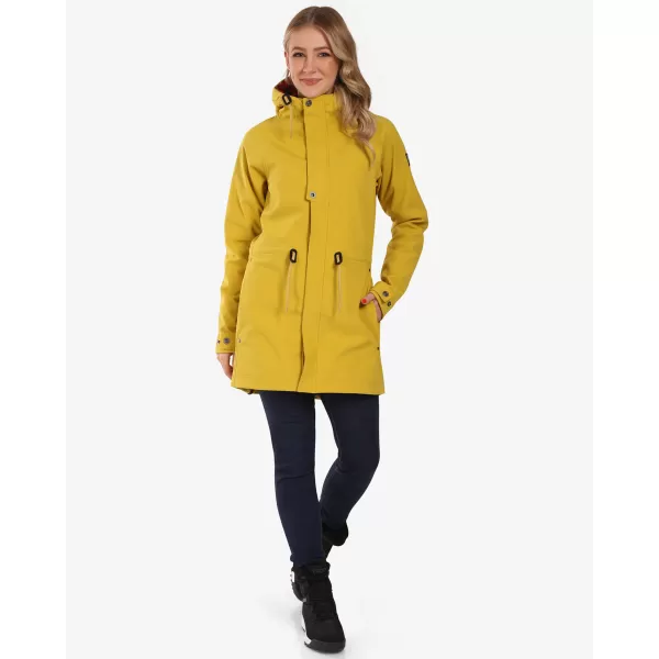  Softshell-Mantel für Damen KILPI LASIKA-W WL0136KI GOLDEN 