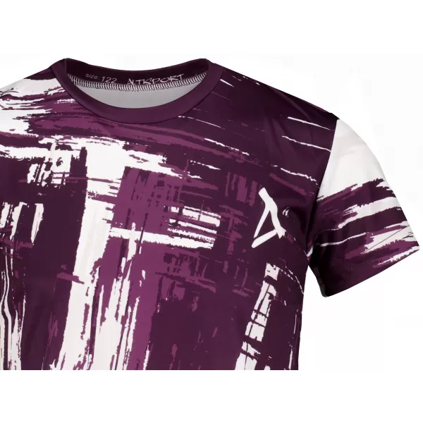  Hochwertiges Funktions-T-Shirt für Kinder ALTISPORT VOJ/ALK010TR01 LILA/WEIß 