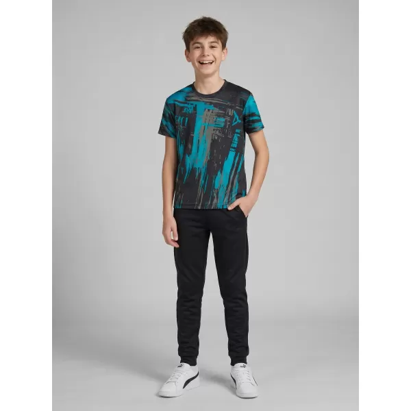  Hochwertiges Funktions-T-Shirt für Kinder ALTISPORT VOJ/ALK010TR01 SCHWARZ/SMARAGD 