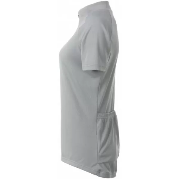  Damen-Radtrikot ALTISPORT NoPrint NP/ALW115NJ SILBER 