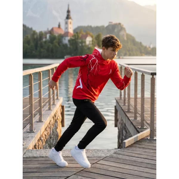  Hochwertiges Funktions-Sweatshirt für Kinder ALTISPORT VOJ/ALK004MI01 ROT 