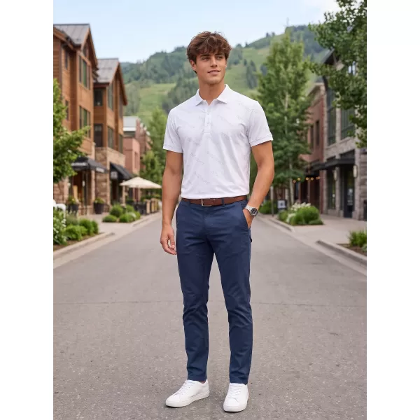  Herren-Funktions-T-Shirt mit Premium-Kragen ALTISPORT VOJ/ALM050TR05 WEIß 
