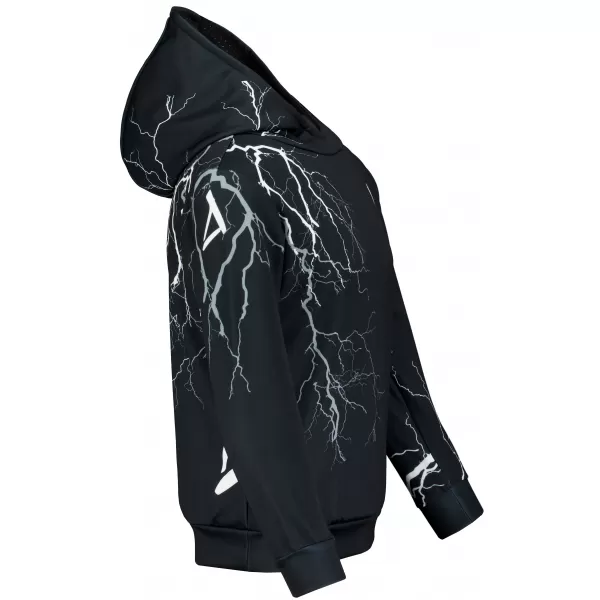  Hochwertiges Funktions-Sweatshirt für Kinder ALTISPORT VOJ/ALK004MI01 SCHWARZ UND WEIß 