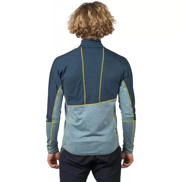  Herren-Sweatshirt HANNAH NIRO GESCHICHTETES MEER/SILBERBLAU-MEL 