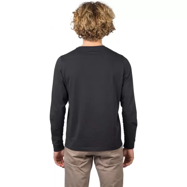  Herren-T-Shirt mit langen Ärmeln HANNAH KIRK II ANTHRAZIT 