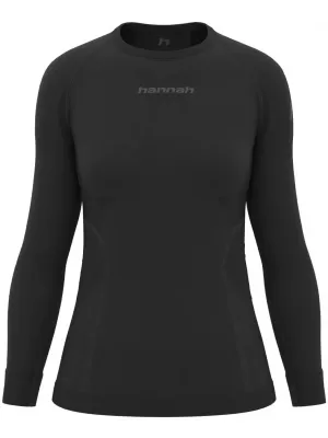 Thermo-T-Shirt für Damen HANNAH ACTIVE TS L/S W ANTHRAZIT