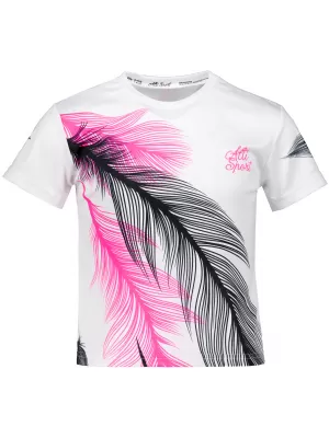 Hochwertiges Funktions-T-Shirt für Kinder ALTISPORT VOJ/ALK001TR01 WEIß
