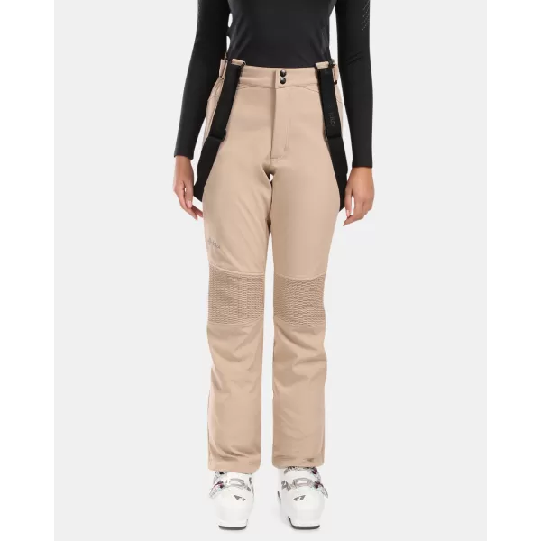  Softshell-Skihose für Damen KILPI DIONE-W WL0408KI BEIGE 