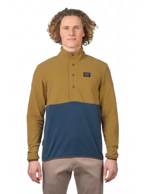 Herren-Sweatshirt HANNAH MINT HOLZDROSSEL/GESCHICHTETES MEER