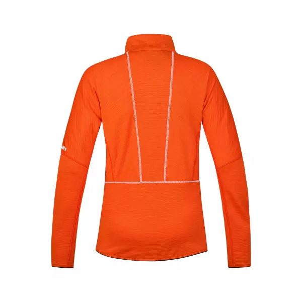  Damen-Sweatshirt HANNAH MEDA WÜRZIGE ORANGENMELISSE 