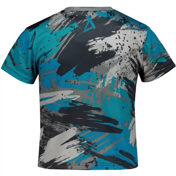  Hochwertiges Funktions-T-Shirt für Kinder ALTISPORT VOJ/ALK014TR01 SCHWARZ/KEROSIN 