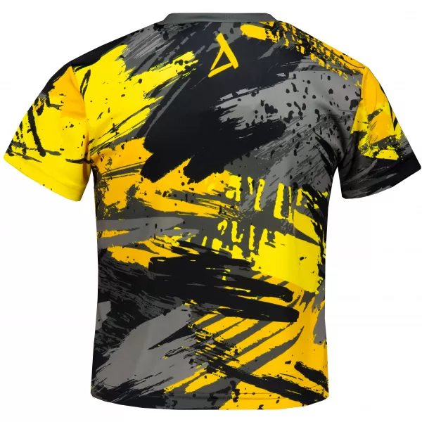  Hochwertiges Funktions-T-Shirt für Kinder ALTISPORT VOJ/ALK014TR01 SCHWARZ UND GELB 