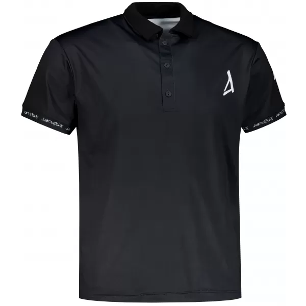  Herren-Funktions-T-Shirt mit Premium-Kragen ALTISPORT VOJ/ALM000TR05 SCHWARZ 