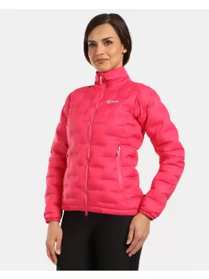Daunenjacke für Damen KILPI PAPILON-W WL0116KI ROSA