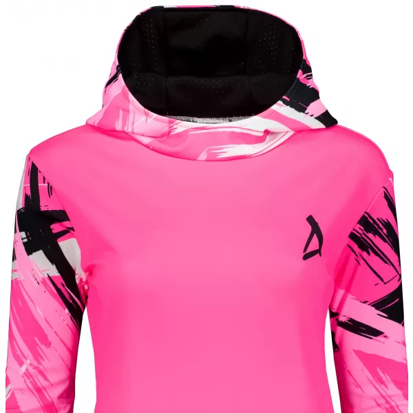  Hochwertiges Funktions-Sweatshirt für Damen ALTISPORT VOJ/ALW039MI01 FLUO-ROSA 