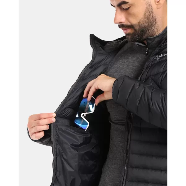 Daunenjacke für Herren KILPI PYRAMIDEN-M WM0117KI SCHWARZ 