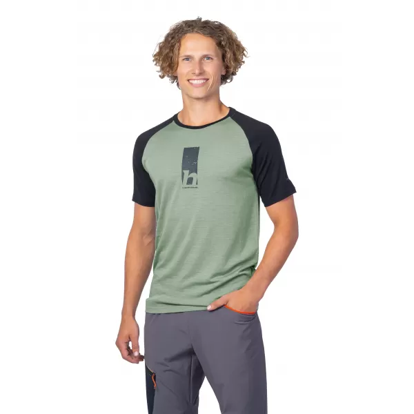  Herren-T-Shirt HANNAH TAREGAN ANTHRAZIT/SEEROSENBLATT 