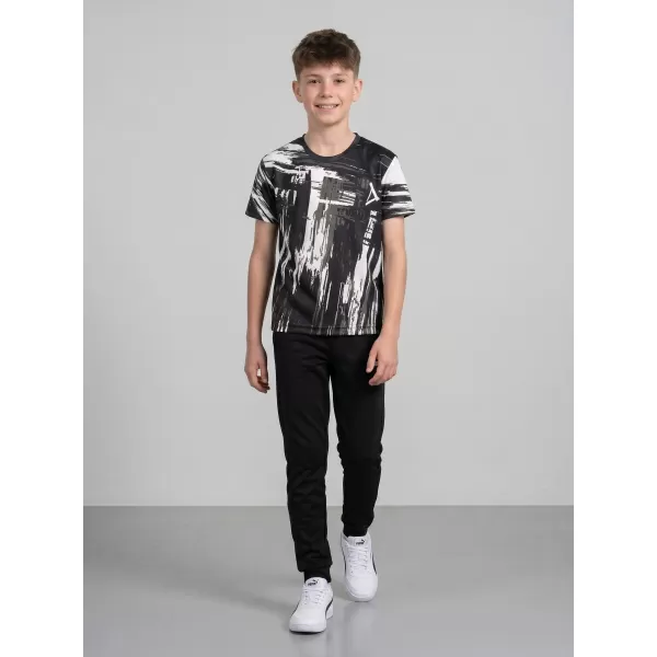  Hochwertiges Funktions-T-Shirt für Kinder ALTISPORT VOJ/ALK010TR01 SCHWARZ UND WEIß 