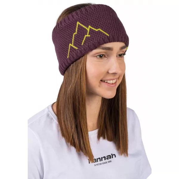  Damen-Stirnband HANNAH ASTRA LILA WEIN 