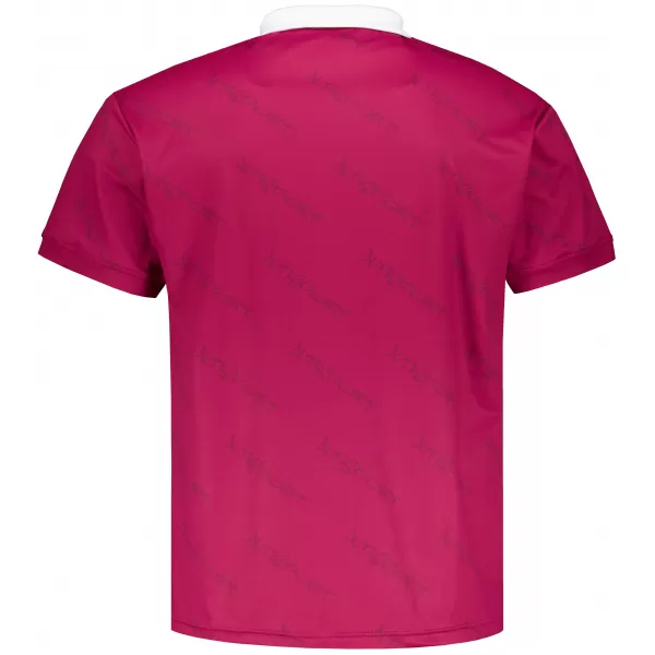  Herren-Funktions-T-Shirt mit Premium-Kragen ALTISPORT VOJ/ALM050TR05 BURGUND 