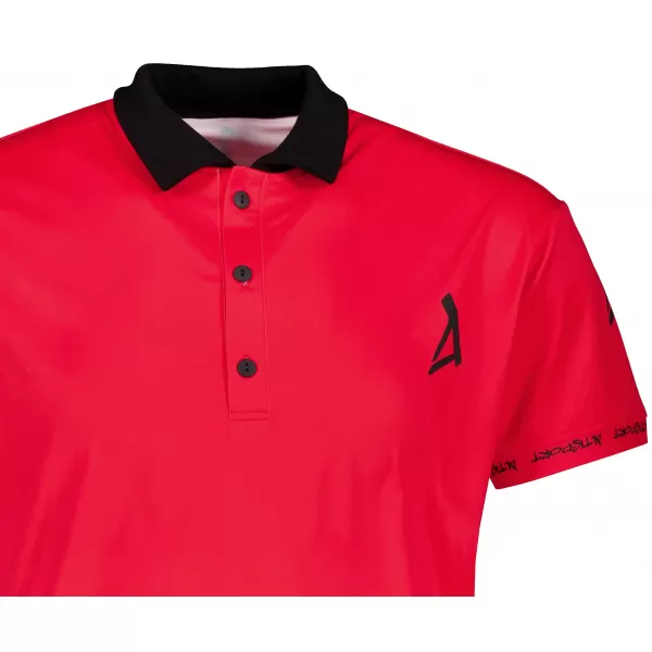  Herren-Funktions-T-Shirt mit Premium-Kragen ALTISPORT VOJ/ALM000TR05 ROT 