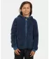 Fleece-Kapuzenpullover für Jungen KILPI NORKA-JB WJ0201KI DUNKELBLAU
