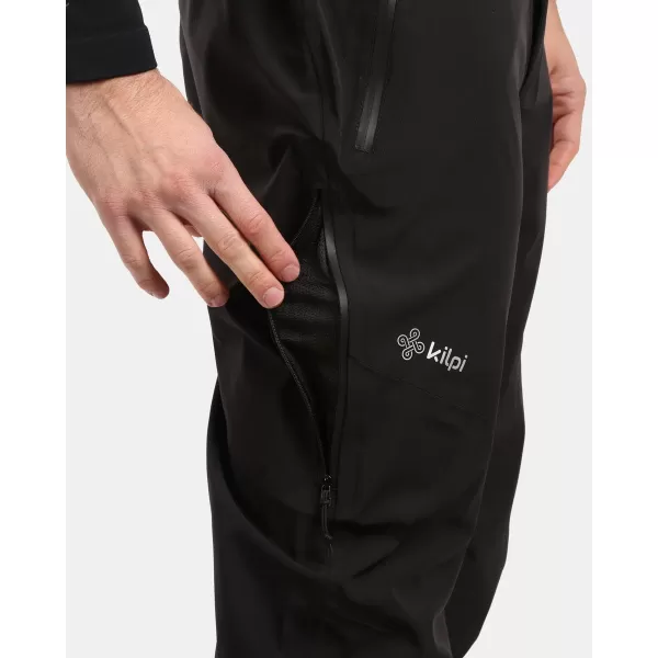 Wasserdichte Outdoor-Hose für Herren KILPI MESTALO-M WM0402KI SCHWARZ 