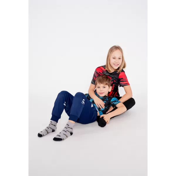  Hochwertiges Funktions-T-Shirt für Kinder ALTISPORT VOJ/ALK010TR01 SCHWARZ/ROT 