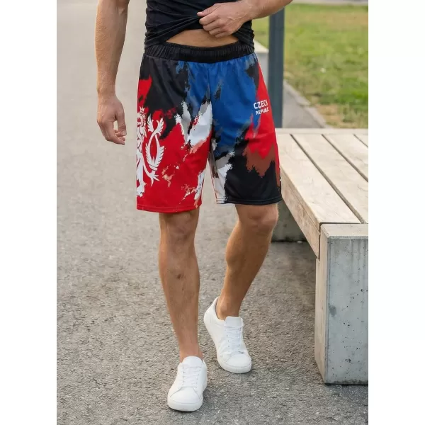  Herren Premium Funktionsshorts ohne Taschen ALTISPORT VOJ/ALM036KRA02 STREIFEN 