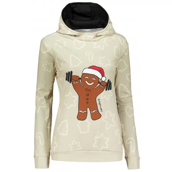  Hochwertiges Funktions-Sweatshirt für Damen ALTISPORT VOJ/ALWVN6MI01 BEIGE 