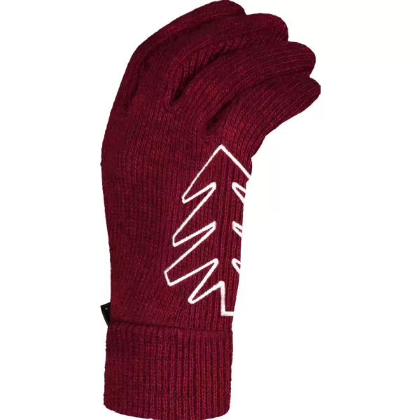  Gestrickte Handschuhe NORDBLANC CLUTCH NBWG7853 BURGUND 