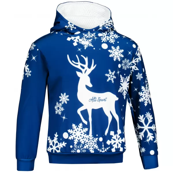  Hochwertiges Funktions-Sweatshirt für Kinder ALTISPORT VOJ/ALKVN5MI01 MARINEBLAU 
