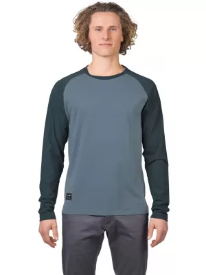 Herren-T-Shirt mit langen Ärmeln HANNAH ROKET STÜRMISCHES WETTER/ZAUBERWALD