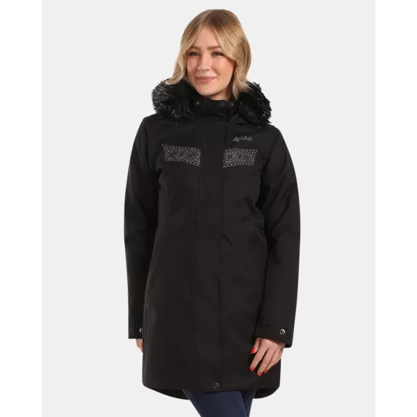  Wintermantel für Damen KILPI PERU-W WL0132KI SCHWARZ 