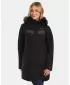 Wintermantel für Damen KILPI PERU-W WL0132KI SCHWARZ